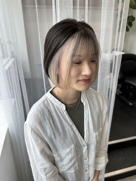 カラ ヘアーサロン(Kala Hair Salon) ハイライトバレイヤージュダブルカラーケアブリーチ20代30代