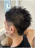 ツーブロックソフトモヒカン