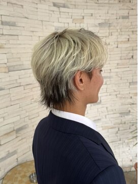 デビュー ヘアーメイク ダークアッシュ/ニュアンスパーマ/韓国マッシュ/スペインカール