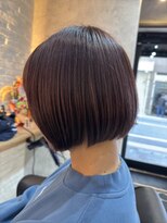 ウィローズ(WILLOW'S)&nbsp;大人かわいい耳かけ丸みショートボブ20代30代40代髪型