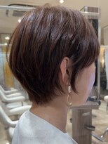 メルバイグラフ 梅田(mel by GRAFF)&nbsp;ショートカットxひし形ショートボブ×前髪あり20代3 0代40代