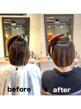 コワファーストナガサキシャンプーボーイ(COIFF1RST NAGASAKI SHAMPOO BOY) 髪質改善縮毛矯正 ハイライト矯正 ブリーチ縮毛矯正 長崎浜の町