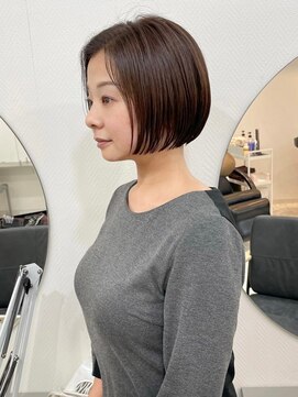 メモリーズ 表参道(Memories) ショートボブ/簡単スタイリング/丸みショート/可愛い/20代30代