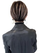 ジルブラン(JIL BLAN) 表参道ボブショートボブレイヤーボブグレージュハイライト白髪