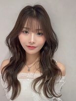 リアン バイ キートス(Lien by kiitos)&nbsp;くびれヘア/透明感カラー/色気ヘア/大人レイヤー/グレージュ