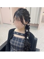 アリエス 八重洲店(Aries)&nbsp;ふわふわサイド編み下ろし