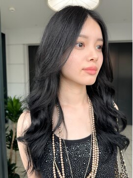 イロウ 山口どうもん店(IROW) 韓国ヘア ブリーチなし レイヤーカット 髪質改善 【山口】