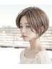 【新規】白髪ぼかしカラー(脱白髪染め）＋CUT　￥14,025→￥11,352