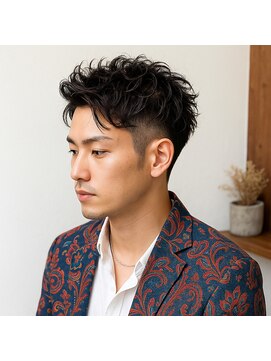 スープレックス ヘアーデザイン(SOUPREX HAIR DESIGN) ツーブロック　ツイストスパイラル　20代 30代 40代 50代 60代