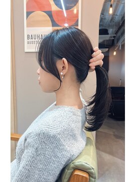 ロウバイレボ 柏(lou by revo) ミディアム/韓国風/レイヤーカット/顔回りカット/柏駅