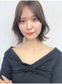 ココアベージュ/小顔/オリーブグレー/髪質改善/縮毛矯正/新宿