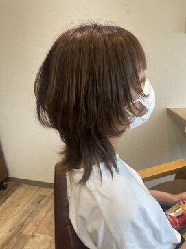 髪質改善ヘアエステサロン スロウ(SLOW by opsia) 個性派ウルフレイヤー