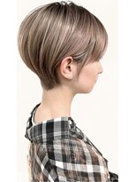 ゴカン バイ ジル ブラン 名古屋(Gokan by JIL BLAN)&nbsp;ハイライトバレイヤージュダブルカラーショートカット30代40代