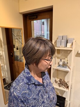 ワンバイワンクラッカ(one by one CLACCA) ブリーチなし◎白髪ぼかしローライト