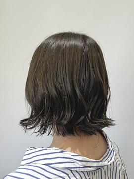 アヤラ オーガニックアンドスパ 東船橋店(AYALA) 【江添茉友】外ハネボブ/レイヤーボブ/カーキアッシュ