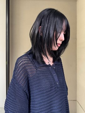 ゴートゥデイ 福岡大名Bellus店(GO TODAY) ミディアムウルフ/ウルフカット/ハッシュカット/レイヤーカット