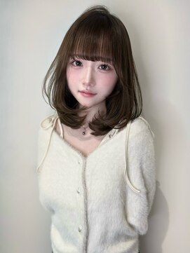 アクシス ナゴヤ(AXIS NAGOYA) [nanami]イメチェン/ピンクベージュ/似合わせ/前髪/名駅名古屋