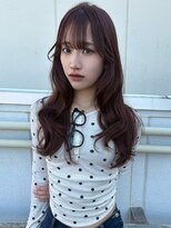 アメリ(AMELIE)&nbsp;ブリーチなしダブルカラーワインレッド