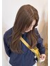 【咲良限定】 ブリーチなしダブルカラー ¥15,200→¥13,680 鈴鹿白子