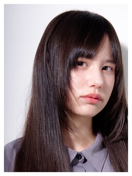 ヘアメイク エイト キリシマ(hair make No.8 kirishima) 自然な手触りにこだわったストレートパーマ×ロングレイヤー