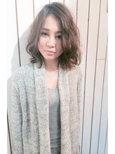 ヘアーベイラフ(Hair bay LAUGH) 透明感ミディ