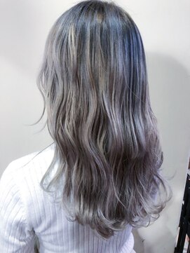 ロジッタ(ROJITHA) 【ROJITHA】ロング×透け感アッシュ