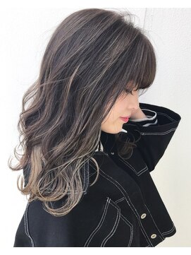 トリート 南行徳本店(TREAT) インナーカラー×シアベージュ