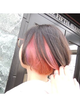 五番街 【五番街】インナーカラー×ピンク