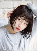 ■くせ毛カット濡れ髪切りっぱなしボブM.SLASHたまプラーザ7-1★
