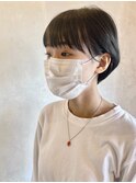 Belle BIANCA マッシュショート/就活黒髪カラー by yukiho