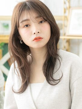 カバーヘア イヴ 戸頭店(COVER HAIR EVE) シースルーバング外国人風ゆるふわプリカールc5戸頭20代30代40代