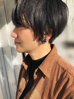 ロカ(roka)&nbsp;ほんのり刈り上げ黒髪ショート　20代30代40代50代