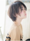 mod's姪浜/ダークアッシュボーイッシュ女子小顔マッシュヘアーg