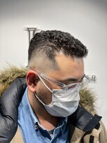 リバティシェアバーバー 銀座2nd(LIBERTY SHARE BARBER)&nbsp;スキンフェードコテパーマ濡れパンマッシュパーマ[銀座<理容室>]