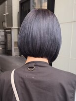 ロンド レア 天神大名店(Lond Le’a)&nbsp;ダブルカラーラベンダーグレージュケアブリーチ韓国ボブ