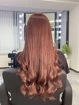 リアル(REAL) pink brown ブリーチ/髪質改善/レイヤーカット/インナーカラー