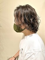 エスアンドエスさかもと イオン高松東店(S&S) 大人ミディアム ラフカールパーマ