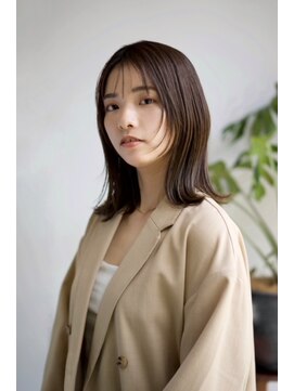 チトセ 遠石(CHITOSE) パツっと顔回りレイヤー