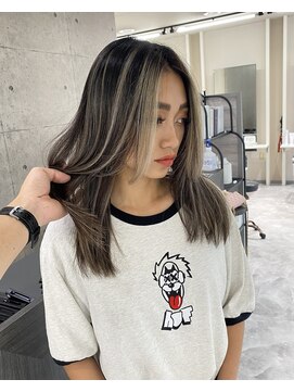 ウル 岡山駅店(ULu.) 髪質改善ハイトーンバレイヤージュハイライトブリーチ岡山倉敷