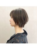 ナチュラルショートボブ