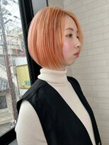 アルマヘア(Alma hair)&nbsp;オレンジボブ