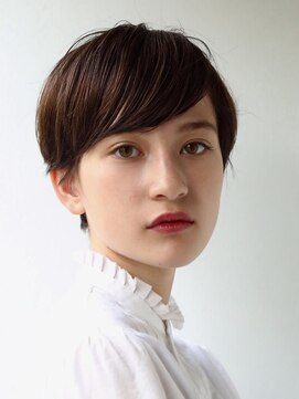 アンドレイ 表参道(andrey) デザインカラー/レイヤーカット/ウェットヘア/オリーブベージュ