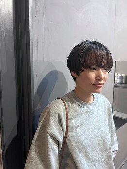 雨との写真/【姫路駅から徒歩10分】毛流れと骨格に合わせた計算し尽くしたカットでつくるレイヤースタイル。