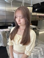 ゼスト 八王子店(ZEST) 透明感ミルクティカラー【溝呂木結奈】