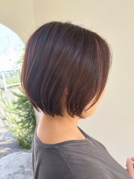 ムクヘア 御幸店(MUKU hair) 前下がりショートボブ
