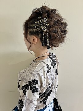 ミラコ(milaco) お祭りヘアセット-モヒカン-