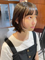 ユー イケブクロ(u Ikebukuro)&nbsp;ショートウルフ/ブリーチなし/黒髪/ツヤ髪/10代/20代