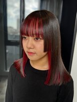 リコラックスビー 中百舌鳥(LICO LUXBE) ロング美髪インナーカラー韓国ヘア顔周りレイヤー☆