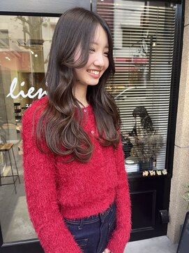 リアン(lien) long layer / レイヤーカット 透明感 髪質改善
