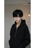 王道　ショート　毛流れ　ウルフ